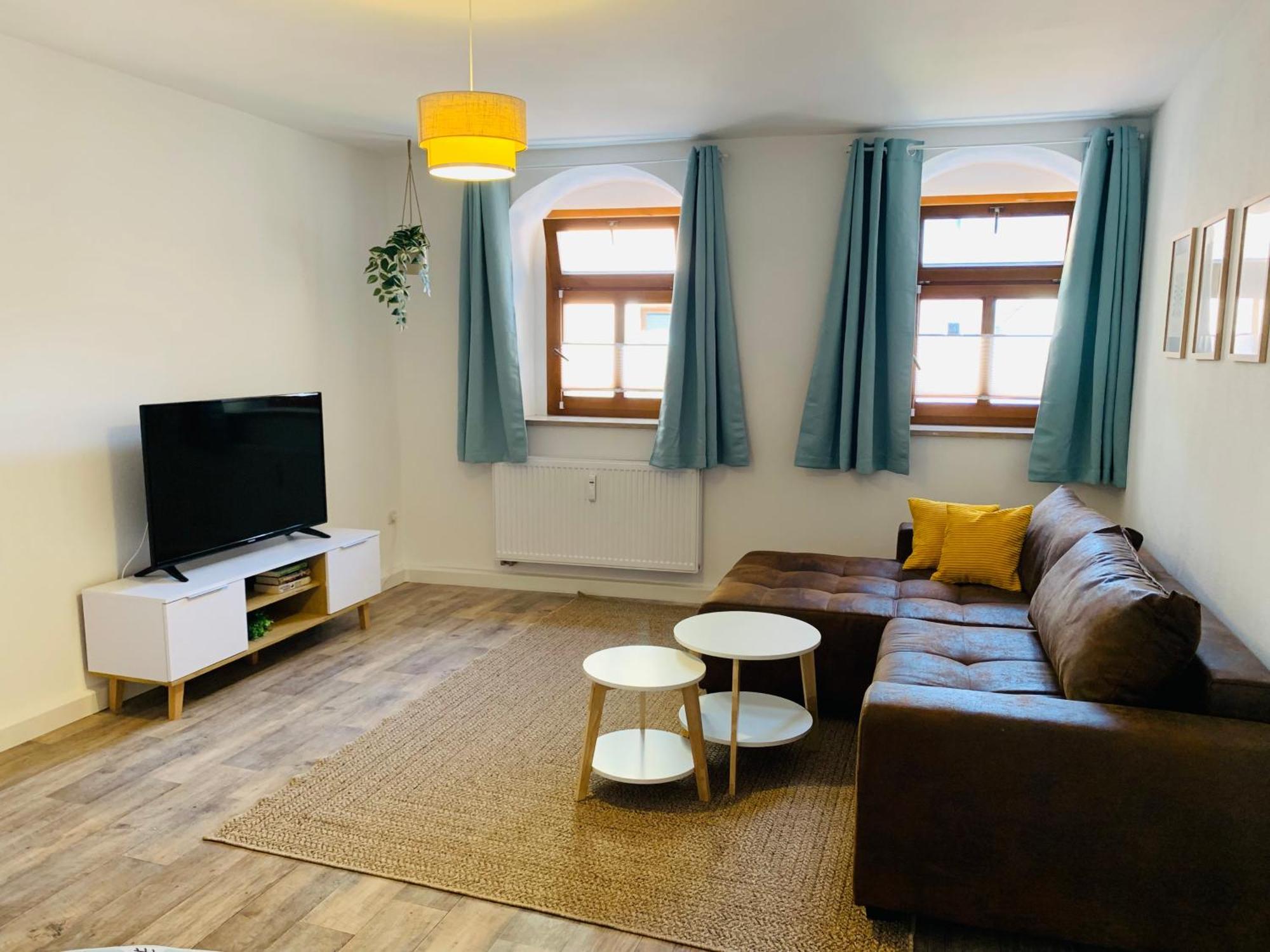 Am Schloss Wolkenstein, 86M2, 3Br, Babybett, Office Esterno foto