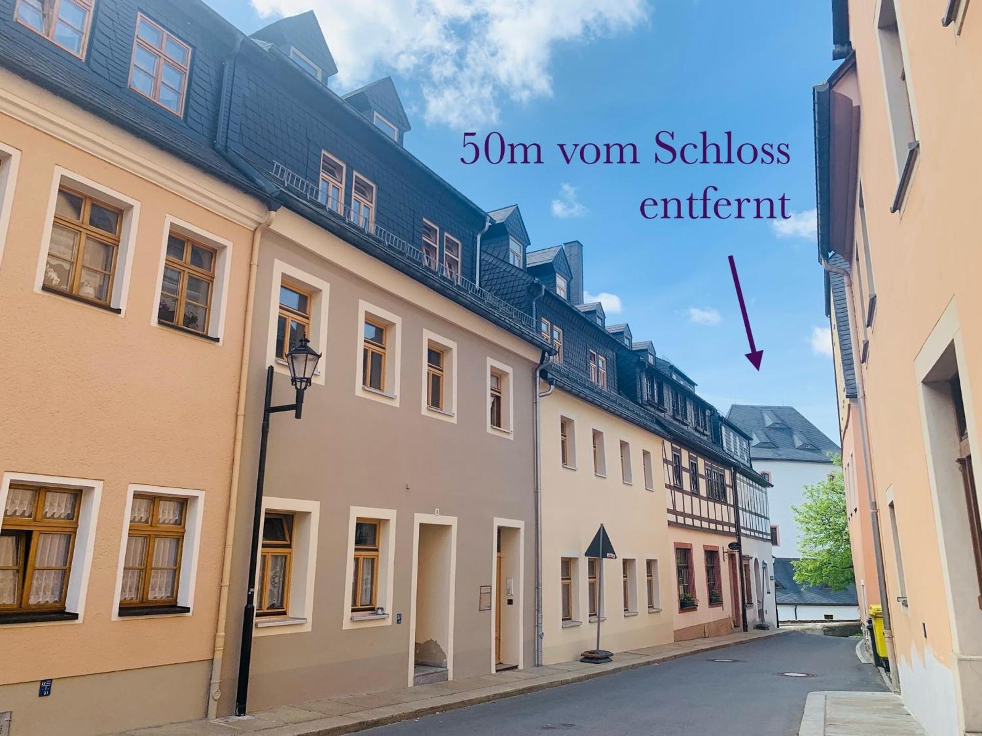 Am Schloss Wolkenstein, 86M2, 3Br, Babybett, Office Esterno foto