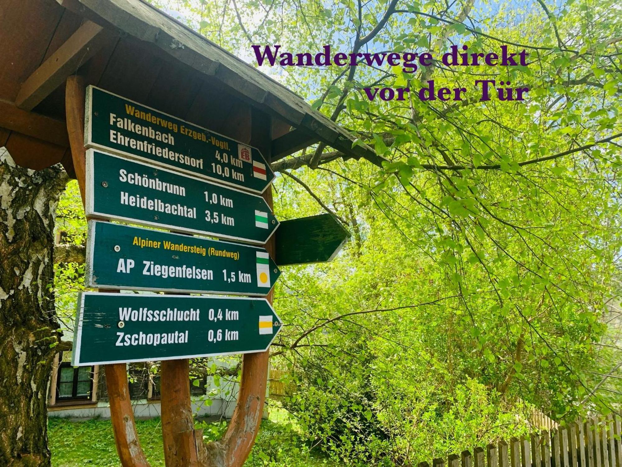 Am Schloss Wolkenstein, 86M2, 3Br, Babybett, Office Esterno foto