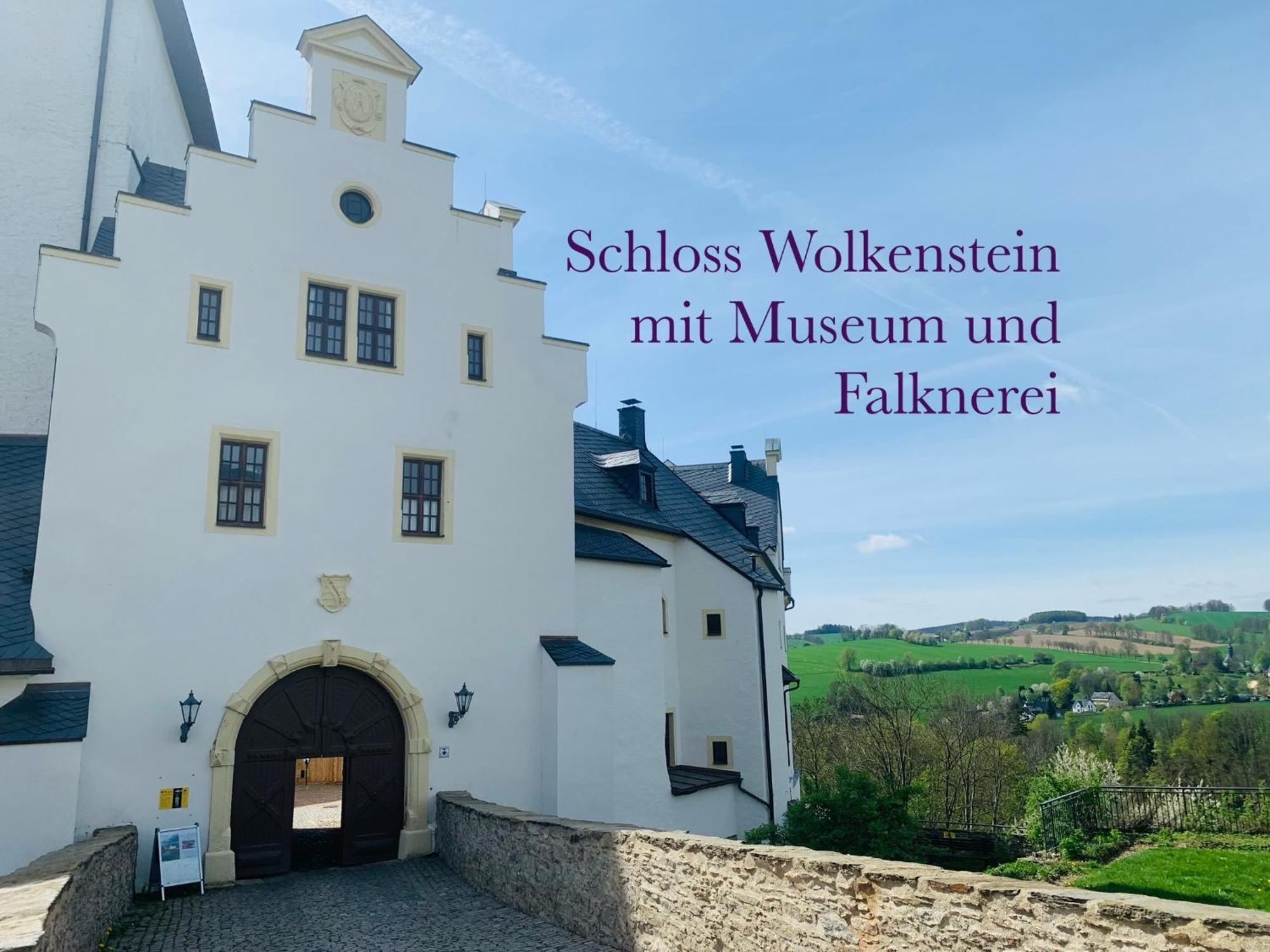 Am Schloss Wolkenstein, 86M2, 3Br, Babybett, Office Esterno foto