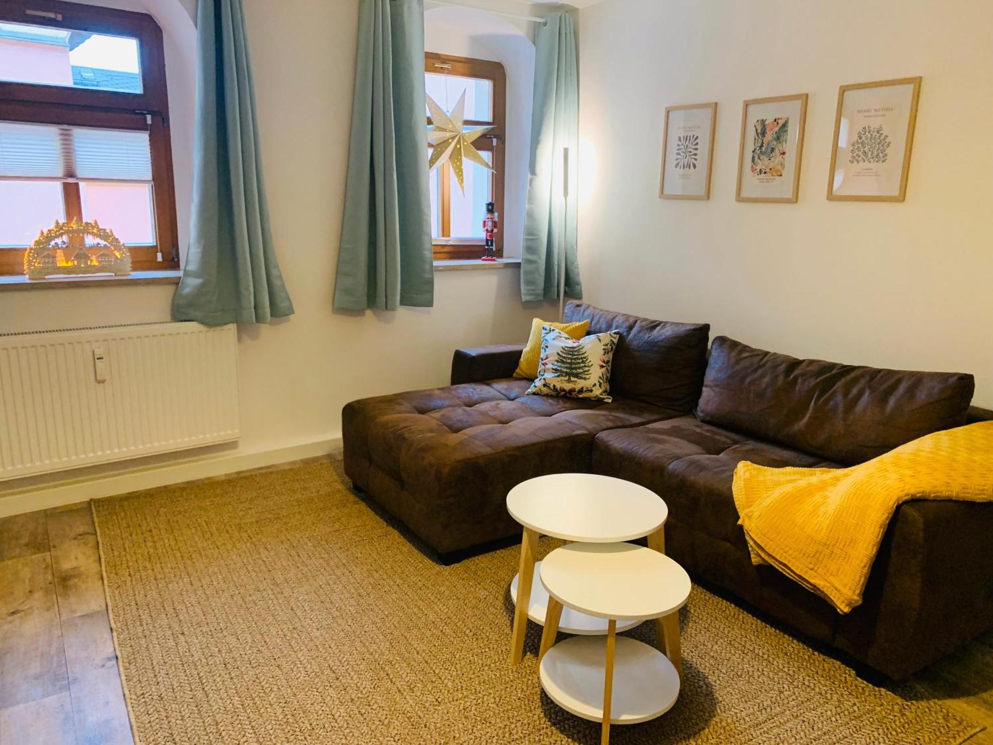 Am Schloss Wolkenstein, 86M2, 3Br, Babybett, Office Esterno foto